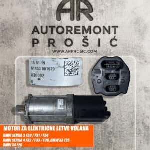 Motor za električne letve volana 014353 001620